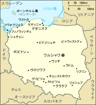 ポーランドマップ